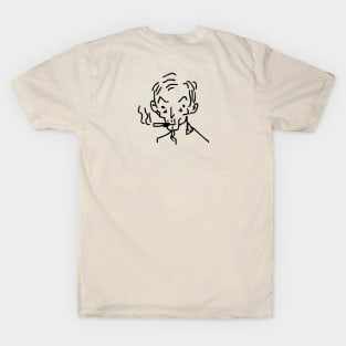 Handmade Smoking Man T-Shirt